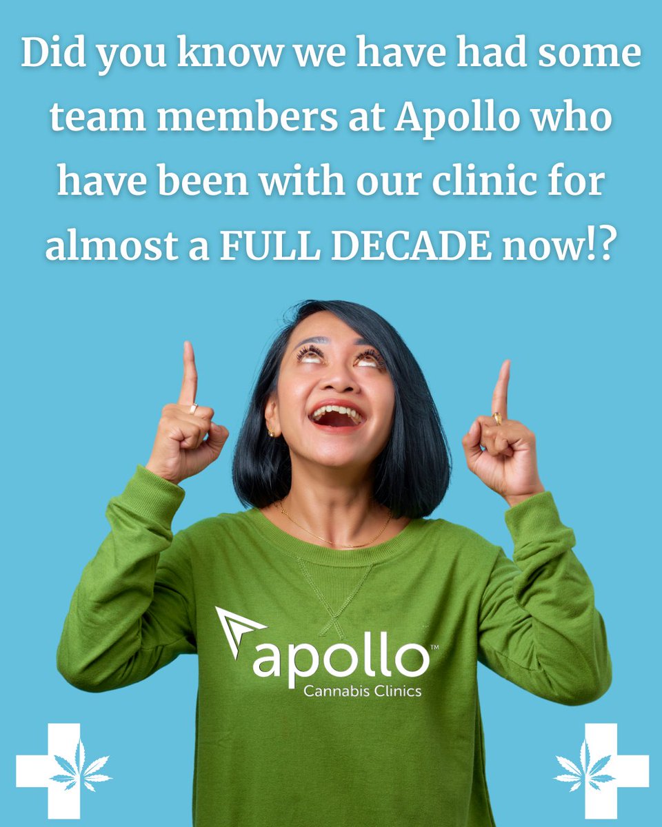 Since Apollo Cannabis Clinics was founded in 2014, we have continued to build an amazing team. We are so proud of them and their commitment to our patients!

#ThankYou #AmazingStaff #Team #Teamwork #Dedication #Healthcare #Canada