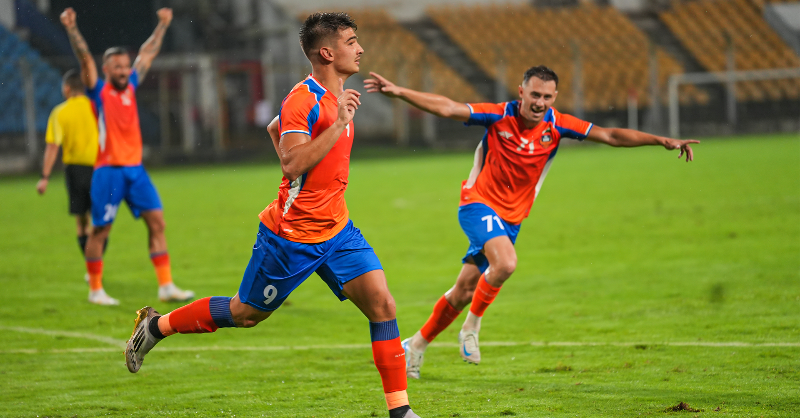 IndSuperLeague's tweet photo. Goals from @Draza71 and @JavierSiverio97 help @FCGoaOfficial defeat Al Seeb Club and book their place in the #ACLTwo group stage ๐คฉ
#FCGoa #FCGoaInAsiaย #IndianFootball