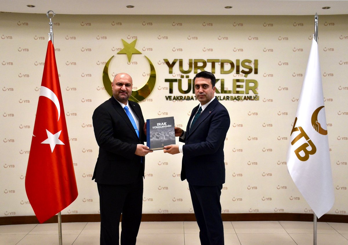 A. Hadi Turus (@haditurus) on Twitter photo Köklerimiz aynı, gönül bağımız daim…
Bugün Irak Türkmen Cephesi Başkanı Sn. Mehmet Seman Ağaoğlu’nu (<a href="/SemanAgaoglu/">Mehmet Seman Ağaoğlu</a>) Başkanlığımızda ağırlamaktan büyük memnuniyet duyduk.
#YTB olarak, Irak Türklerinin kültürel miraslarını korumaları, eğitim ve sosyal alanlarda güçlenmeleri, Köklerimiz aynı, gönül bağımız daim…
Bugün Irak Türkmen Cephesi Başkanı Sn. Mehmet Seman Ağaoğlu’nu (<a href="/SemanAgaoglu/">Mehmet Seman Ağaoğlu</a>) Başkanlığımızda ağırlamaktan büyük memnuniyet duyduk.
#YTB olarak, Irak Türklerinin kültürel miraslarını korumaları, eğitim ve sosyal alanlarda güçlenmeleri,