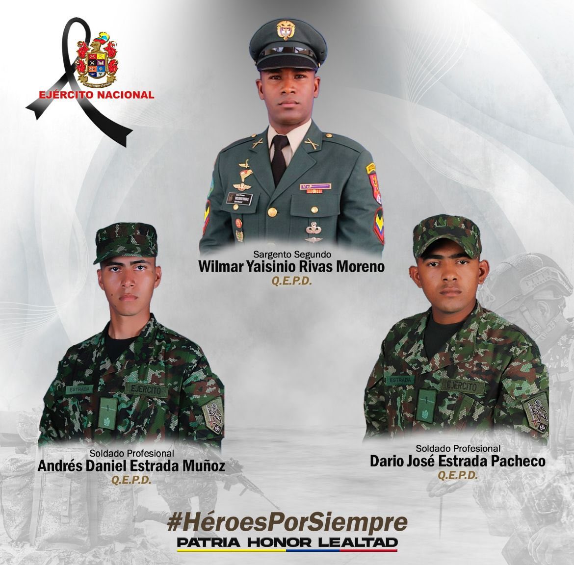 juanmcortesd's tweet photo. Rechazo con total contundencia el ataque terrorista en Buenaventura, Valle del Cauca, que cobró la vida del sargento segundo Wilmar Rivas Moreno y de los soldados profesionales Darío Estrada Pacheco y Andrés Estrada Muñoz.

Como militar retirado, duele ver cómo siguen cayendo nuestros héroes en actos cobardes con drones explosivos.
Mi solidaridad con las familias y heridos.

Urge que el @mindefensa y el @COL_EJERCITO refuercen la capacidad antidrón e inteligencia para proteger a quienes defienden a Colombia.

#Buenaventura #ValleDelCauca #HéroesDeColombia #AtaqueTerrorista #Militares #FuerzasMilitares #EjércitoNacional #ColombiaUnida #Solidaridad #SeguridadNacional #NoMásTerrorismo #HonorYGloria #PorNuestrosHéroes #Mindefensa #ColEjército #ColombiaConElCucho