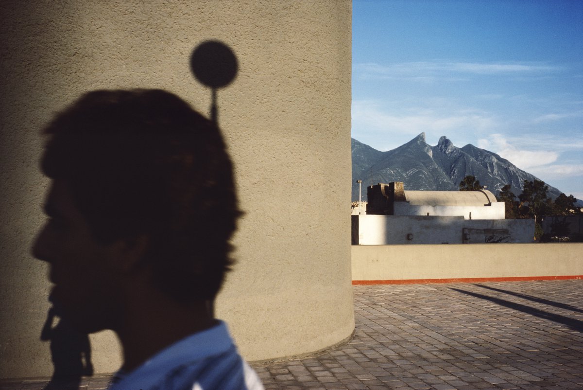 Ojo, Monterrey, Mexico 1958 by Larry Fink
Monterrey, Mexico, 1985, by Alex Webb

Two legends visited my hometown years before I lived here. It feels like the place hasn't changed that much, especially downtown. I think of these random things when making work about a place. Who