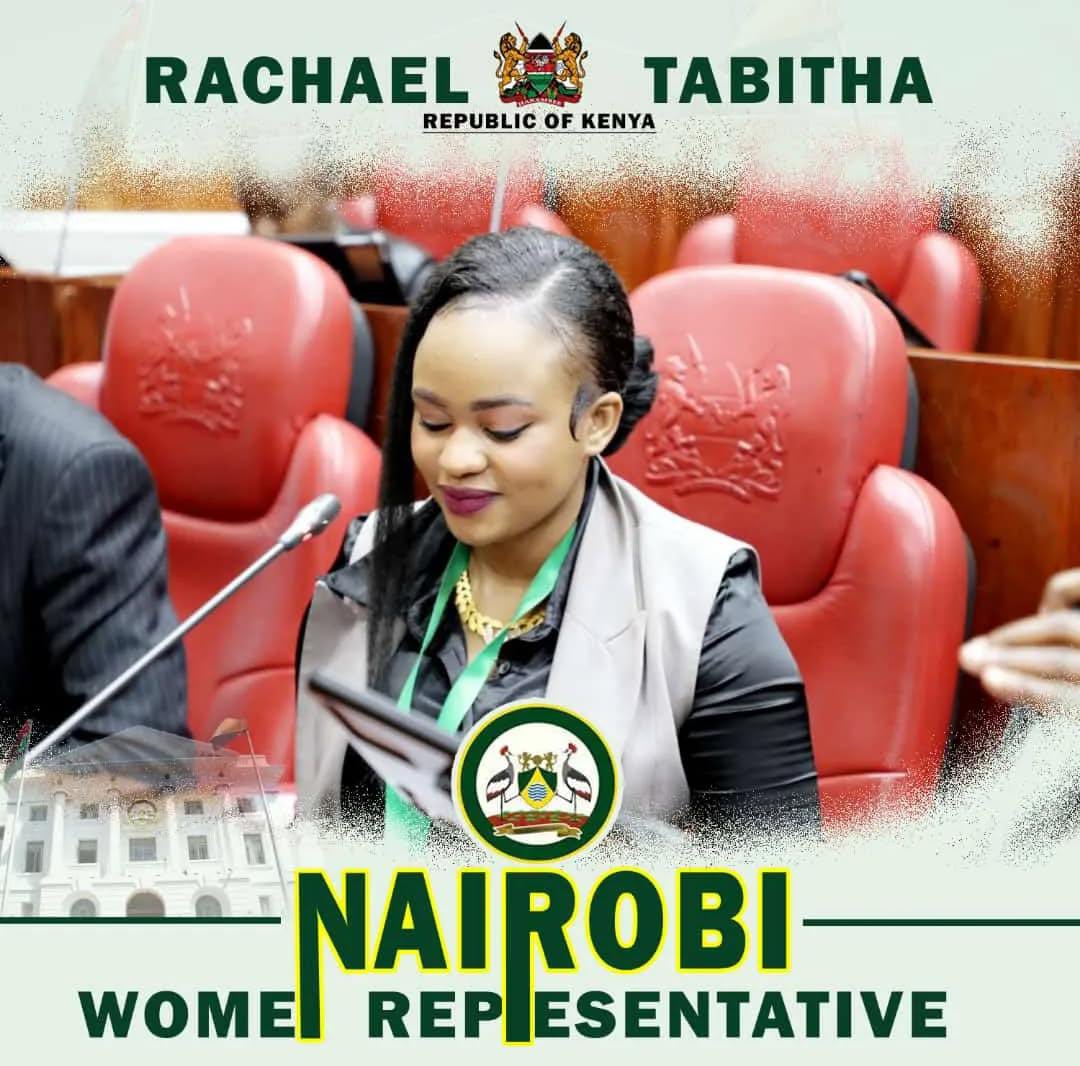 *The Change Nairobi needs is finally here 🥳🥳.* 

 *Rachael Tabitha is the young, brilliant and charismatic leader that the Kenyan legislature is yearning for .*
 
Your vote, your voice. Victory is eminent!