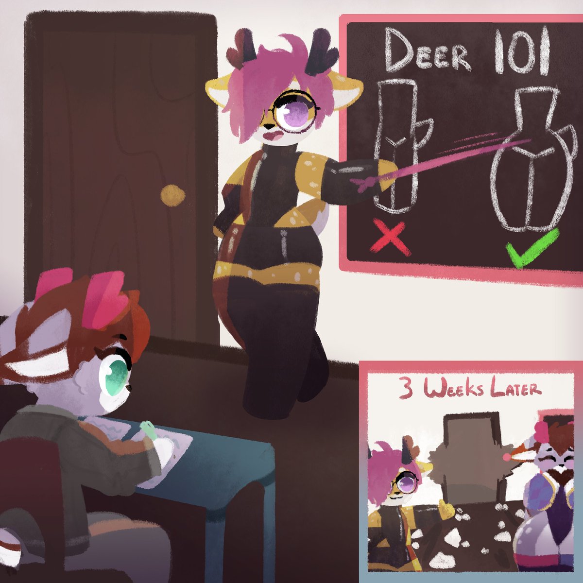 RozelDraws 🦌Comms Open🦌 tweet media