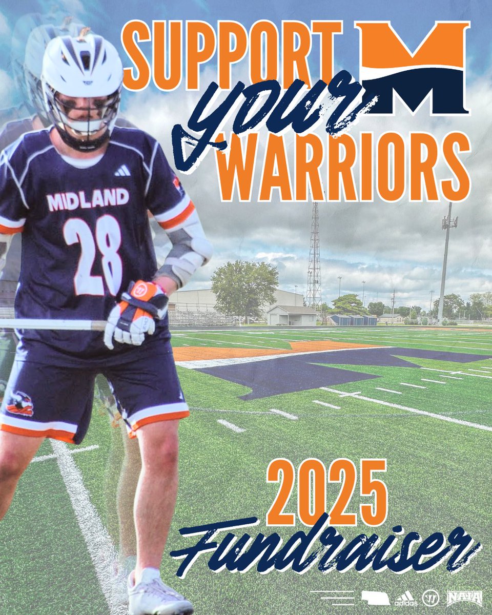Your support in 2025 keeps our lacrosse team fueled and connected. Every donation makes a difference and we appreciate YOU for supporting our growth. 🤘

To join our fundraiser, click here: givecampus.com/schools/Midlan…

THANK YOU WARRIOR NATION! 🔵🟠⚪️

#OneTen #HornsUp #WarriorNation