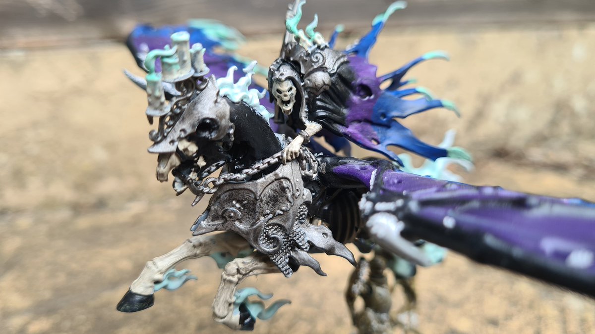 TukiTheCatDemon's tweet image. Honestly, I love him. Even if some of this flames fell off and he's a bit scuffed.
First time building and painting a #warhammer #minature #nighthaunt