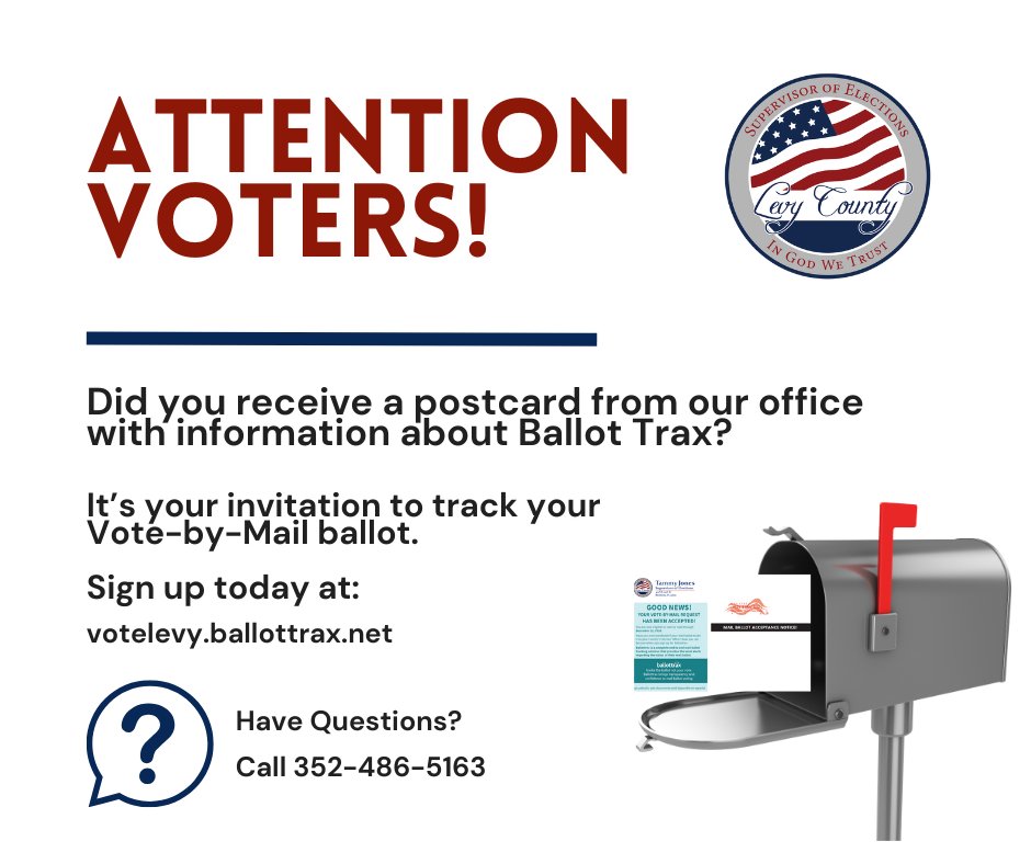 Levy County Supervisor of Elections - Tammy Jones tweet media