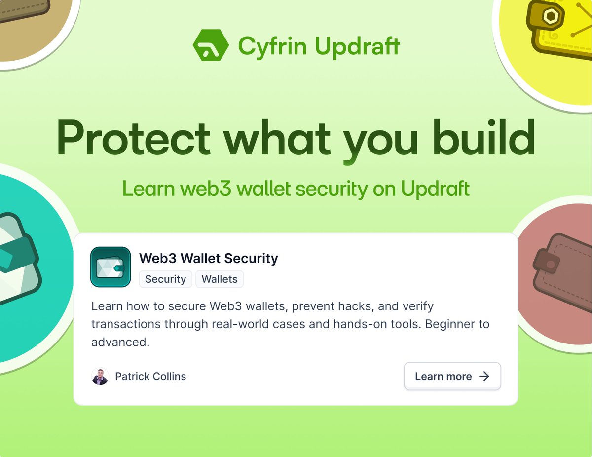 You didn’t get into crypto just to survive.
You came to thrive. 🚀

To own your keys.
To control your future.
To build wealth on your terms.

Learn wallet security before a single mistake costs everything. 👇