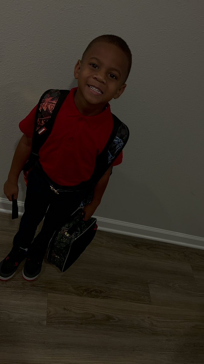 My kindergartener 🧸💙