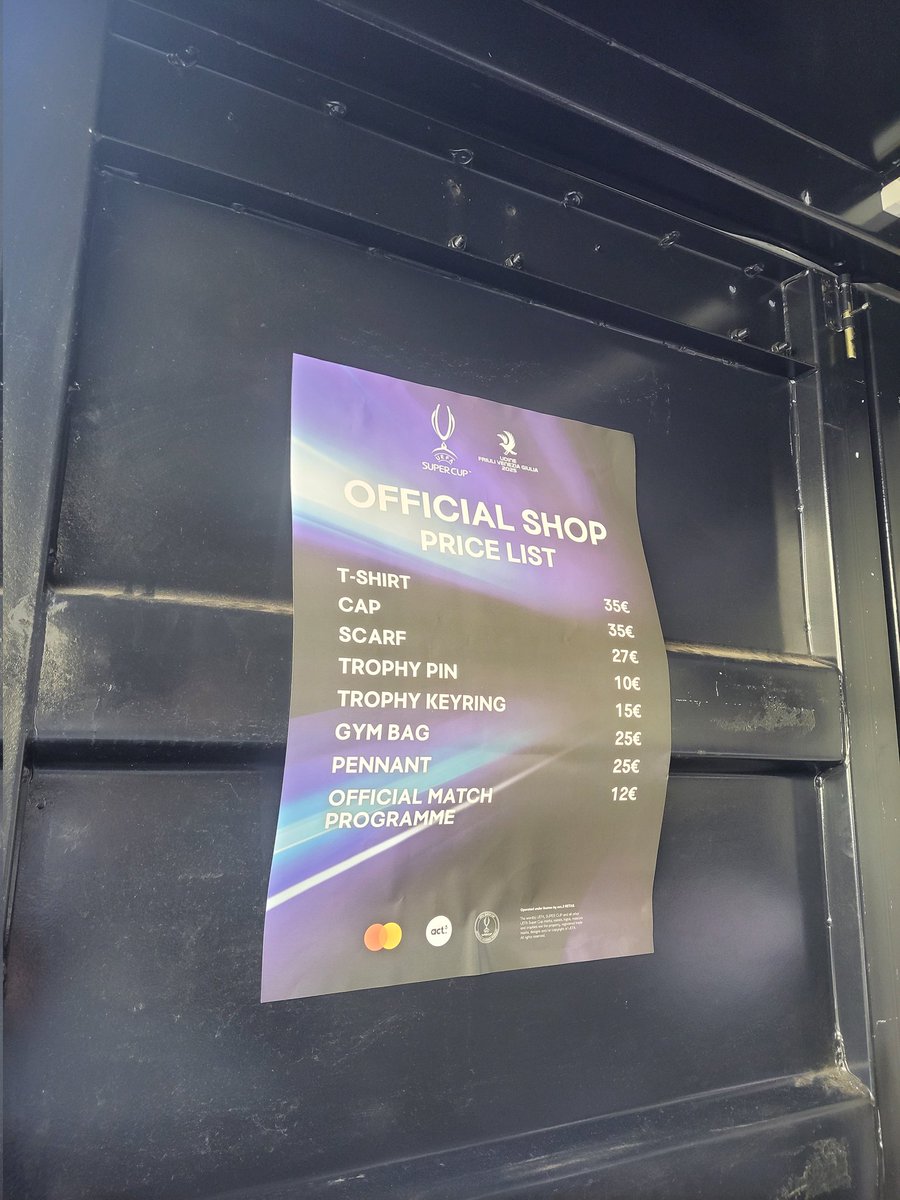 슈퍼컵 오피셜 상점!

패넌트는 경기장 근처에서 판매한다고 합니다

#PSGKOREA #PSG #SuperCup