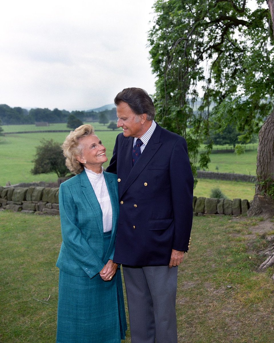 Franklin Graham (@franklin_graham) on Twitter photo Today would have been my parents <a href="/BillyGraham/">Billy Graham</a> and Ruth Bell Graham’s 82nd wedding anniversary. They were married in a little chapel in Montreat, NC, and were completely devoted to each other and to the Lord. Growing up, I never heard them argue—if they did, it was behind closed Today would have been my parents <a href="/BillyGraham/">Billy Graham</a> and Ruth Bell Graham’s 82nd wedding anniversary. They were married in a little chapel in Montreat, NC, and were completely devoted to each other and to the Lord. Growing up, I never heard them argue—if they did, it was behind closed
