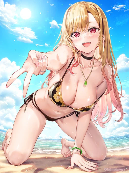水着の海夢