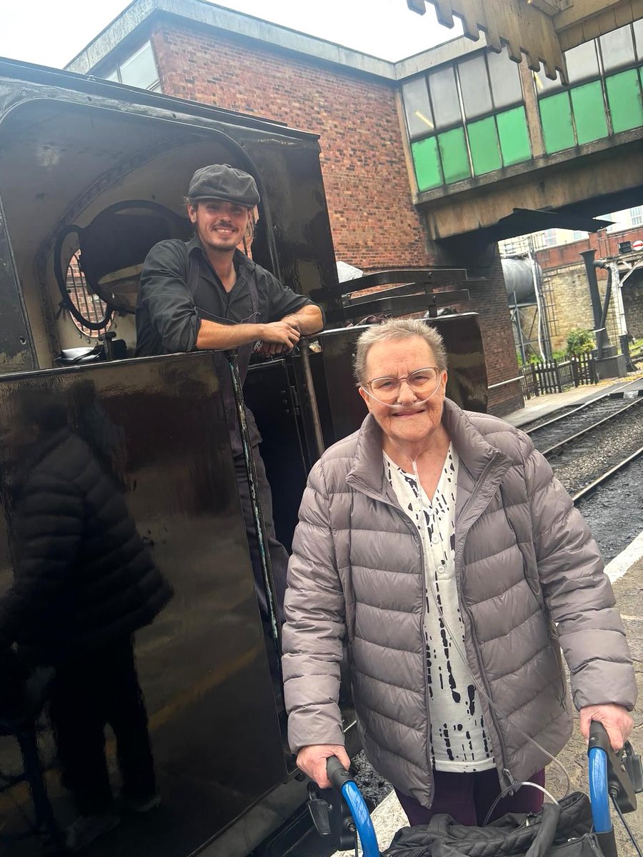 WeAreMioCare's tweet photo. Extra Care on tour! 🙌

People we support at Aster House in Oldham, recently took a trip on the East Lancashire Railway @eastlancsrly.

They had a fantastic time together and took a few photos along the way, which we're delighted to share!

#ExtraCare | @Housing21 https://t.co/NfxumesNCk