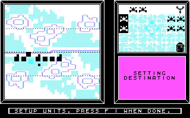CGA screenshot 

Modem Wars
