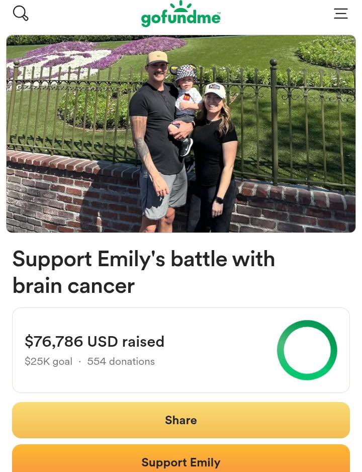 Another over $76,000 Donations raised in just 6 days 

I am so grateful to Every single person, donors, organisation who takes their time and resources to donate to this GoFundMe as well 

👉 gofund.me/a91e2018 👈

More donations can still come in from any angle A big THANKs
