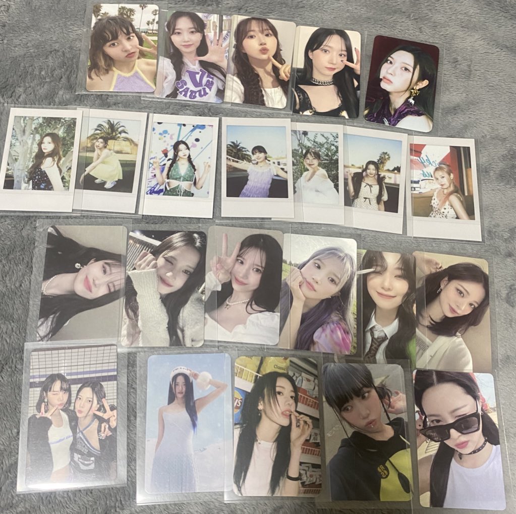 Iverson333322's tweet photo. ～KーPOPトレカ販売～

【譲】画像のもの

【求】買取(PayPay)

お求めのものがございましたら購入希望金額を書いてリプまでお願いします！！

 #トレカ販売  #aespa  #BABYMONSTER 
 #fromis_9  #NMIXX  #LESSERAFIM https://t.co/FnfBZLd9vZ