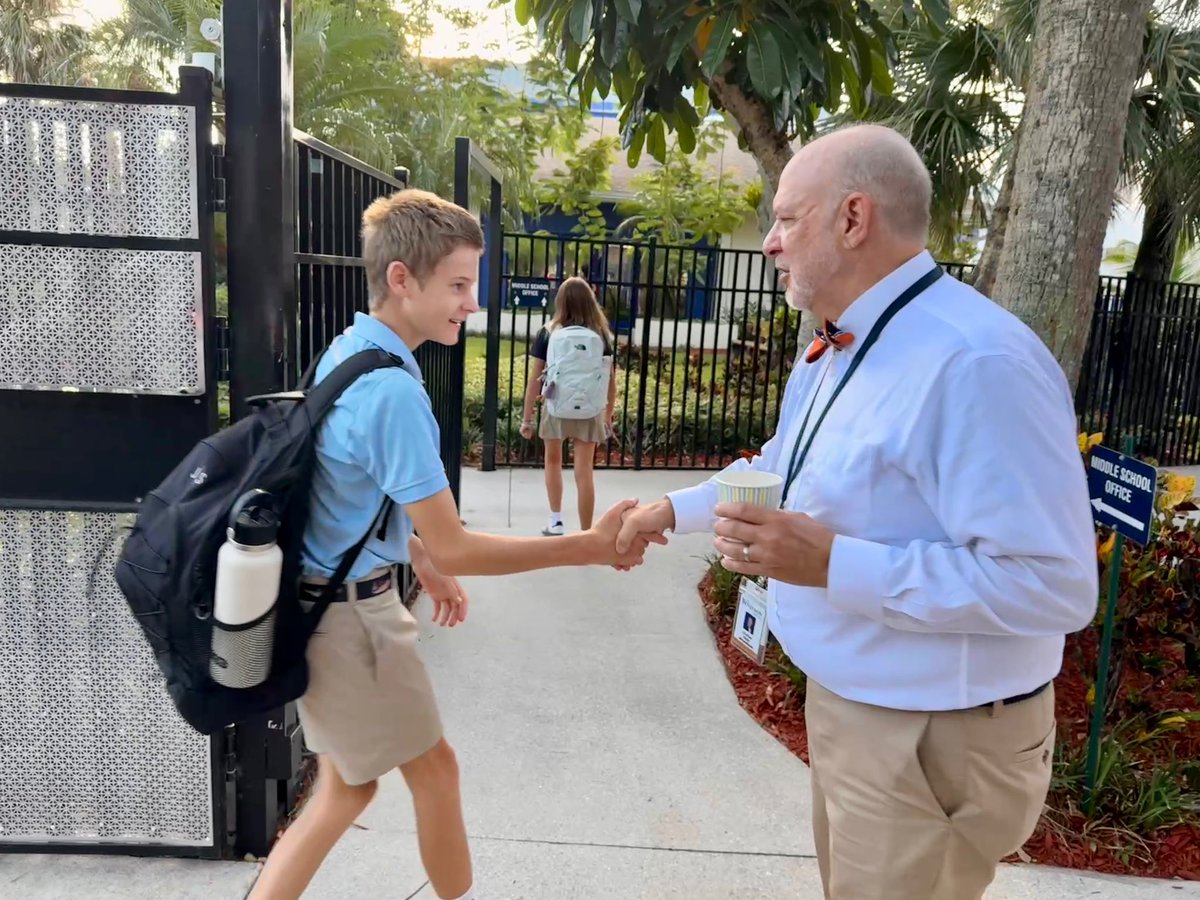BenjaminBucs's tweet photo. Bucs are back! Welcome back to our Lower School and Middle School campuses — here’s to a fantastic school year ahead! #GoBucs #bucsareback https://t.co/eofaY6Ktjz