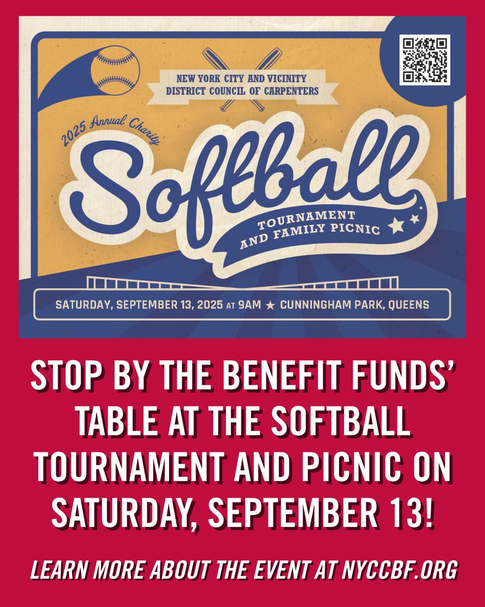 NYCDCCBF's tweet photo. Who wants stickers? The Benefit Funds will be handing out our TWO new hard hat stickers next month at the annual #NYCDCC Charity Softball Tournament and Picnic in Cunningham Park on Saturday, September 13th! https://t.co/cW4DXjLxnT