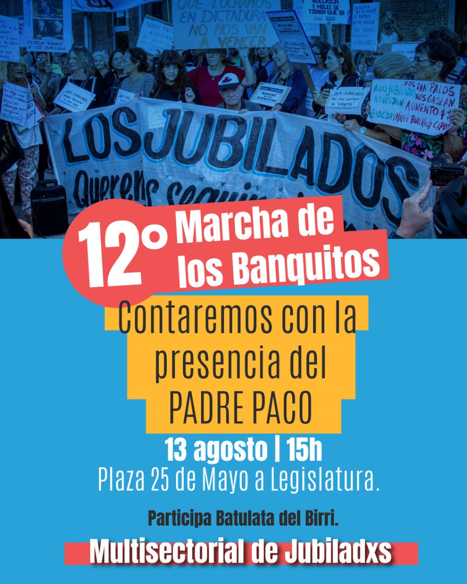 Resistentesarg's tweet image. Hoy jubilazo en Santa Fe!
.
El jubilazo se sigue federalizando
