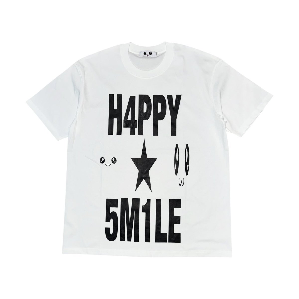 あのちゃんも着てくれている H4PPY 5M1LEの白Tシャツは残り4枚になり 