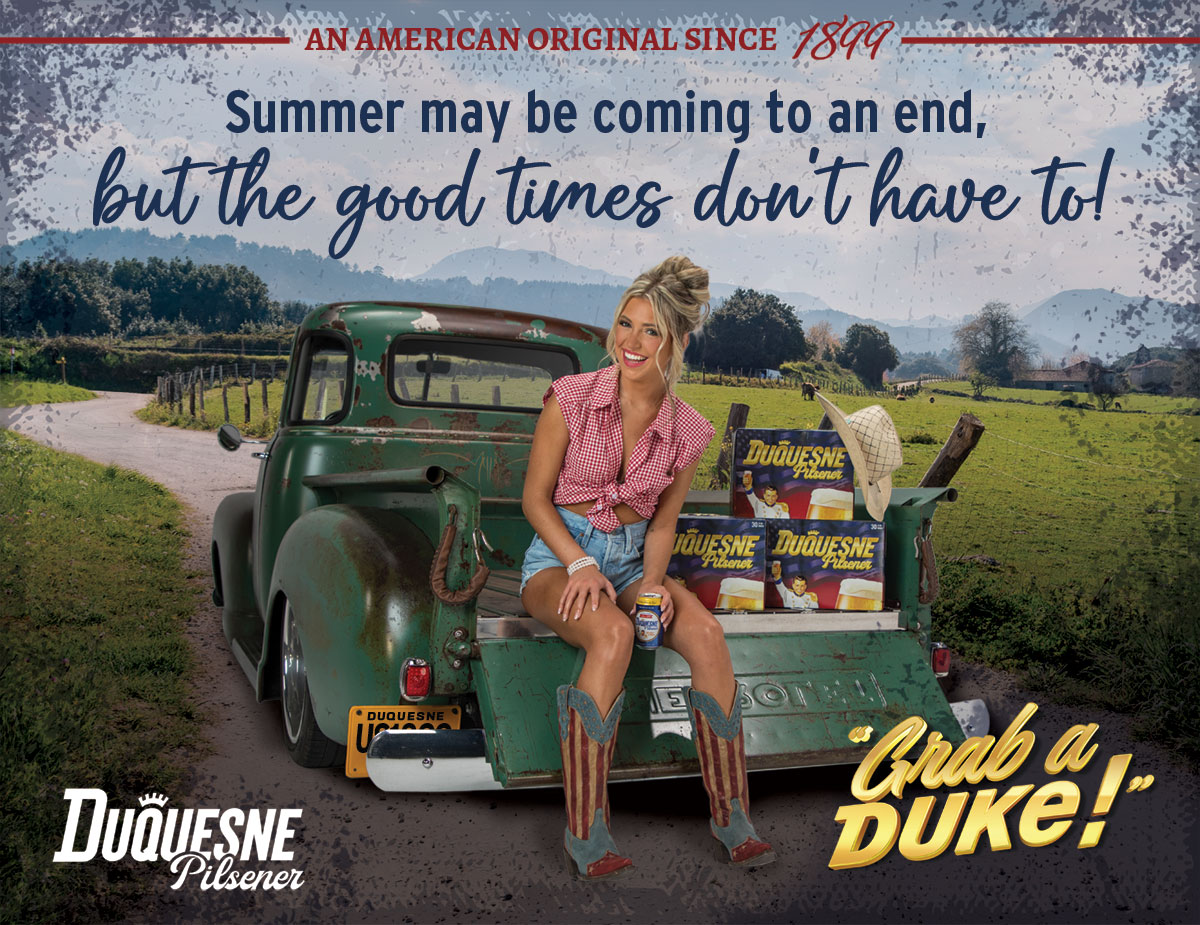 DuquesneBeer's tweet image. The #GoodTimes Don't Have To End...

#GrabADuke! To Keep The #SummerVibes Rolling! 

Duquesne Pilsener - An American Original since 1899

#AmericanMade #Smooth #Crisp #Refreshing #GetDuked #DuquesneBeer #ThePrinceOfPilseners #Lifestyle #TrendingNOW #AnAmericanOriginalSince1899 🇺🇸
