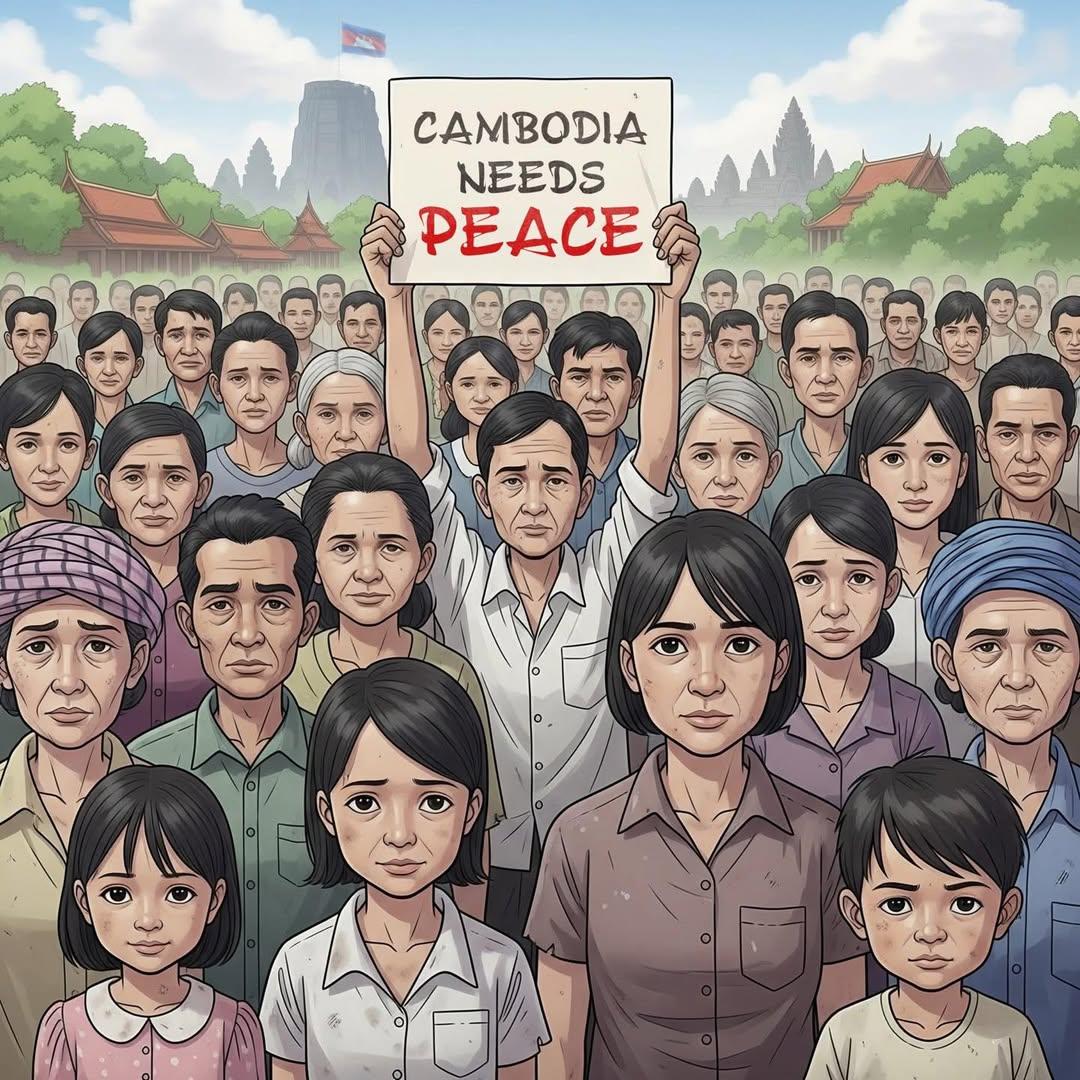 SNorakbakdey's tweet photo. Thailand hasn't released our Cambodian soldiers yet, it's been 16 days already. In addition, Thailand has invaded us and violated the ceasefire in many cases both on land and online. 
#ThailandViolatesCeasefire 
#ReleaseCambodianSoldiers 
#Cambodianeedpeace https://t.co/KTzqF4wQmq
