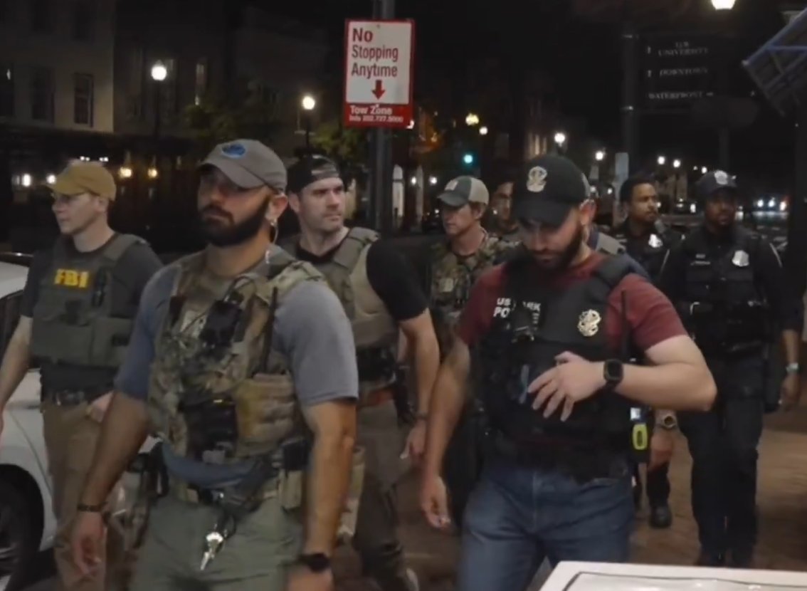 The folks patrolling downtown D.C.   They have the FAFO vibe going on.   I spent a decade in the beltway and this is about 30 years later than it should have been.  Parts of D.C. have been a running street gun battle since the 80s.  No stopping at red lights at night!