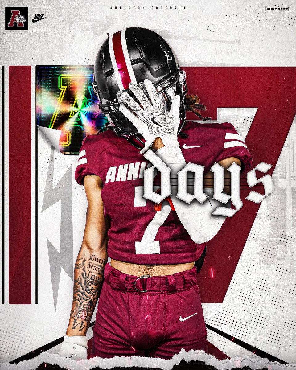 Anniston Bulldog Football (@annistondawgs) on Twitter photo 🐶⛓️Countdown has STARTED!! 7 days DAWGS… <a href="/DBaker7600/">Dakyus Baker</a> <a href="/annistonalgov/">The City of Anniston</a> <a href="/anniston_high/">AnnistonHigh</a> #DawgLife 🐶⛓️Countdown has STARTED!! 7 days DAWGS… <a href="/DBaker7600/">Dakyus Baker</a> <a href="/annistonalgov/">The City of Anniston</a> <a href="/anniston_high/">AnnistonHigh</a> #DawgLife