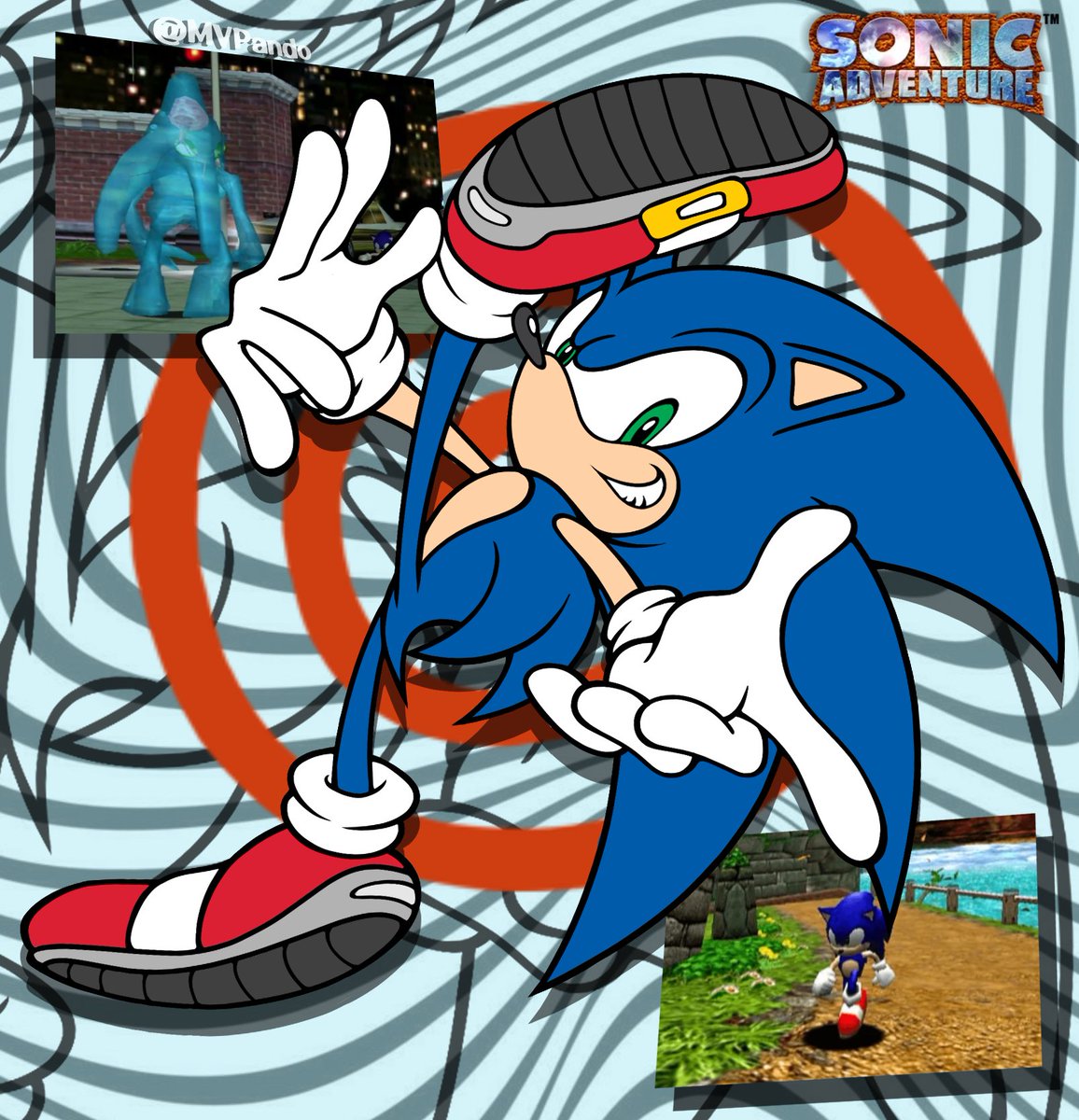 Sonic Adventure Art repost