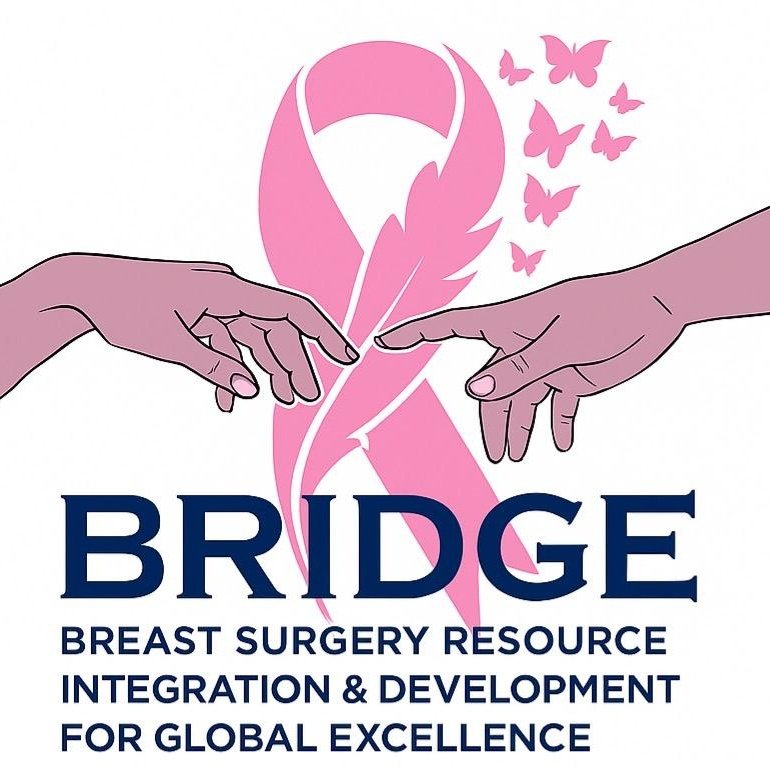 BRIDGE1837377's tweet photo. ✨ Unveiling the BRIDGE Logo ✨
A pink ribbon shaped by the Touch of God,symbolizing hope,healing, and human connection.
Two hands reaching across… just like BRIDGE brings together global expertise &amp; local solutions for breast cancer care. 
#BreastCancerAwareness #Globalsurgery https://t.co/PgxTBuxMxy