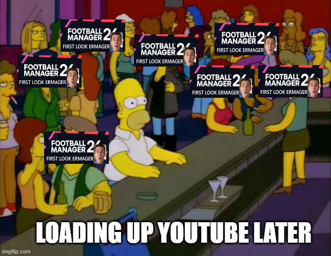 YouTube in about an hour #FM26