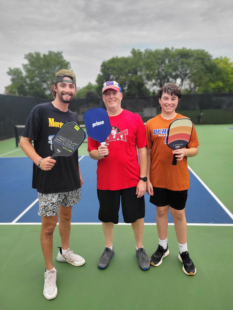We had to play some pickleball with <a href="/JackNathan35/">Jack Nathan</a> before he heads to UNLV.