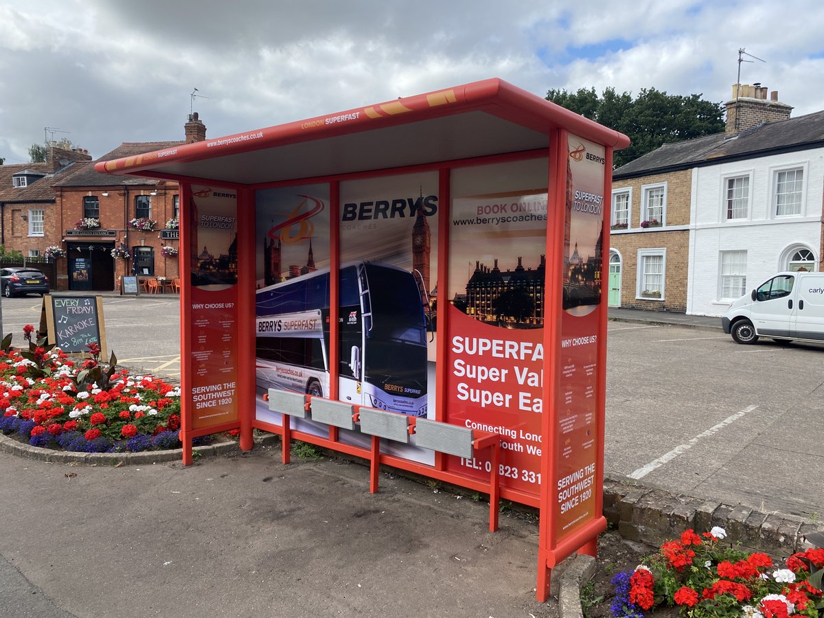 CarlyPressLtd's tweet image. Spotted these graphics while out and about? 🚏
Printed in our workshop and expertly fitted on site by our team, they’re designed to withstand all weather. An excellent way to brighten the wait and keep branding front and centre.

@BerrysCoaches
#printanddesign #somersetbusiness