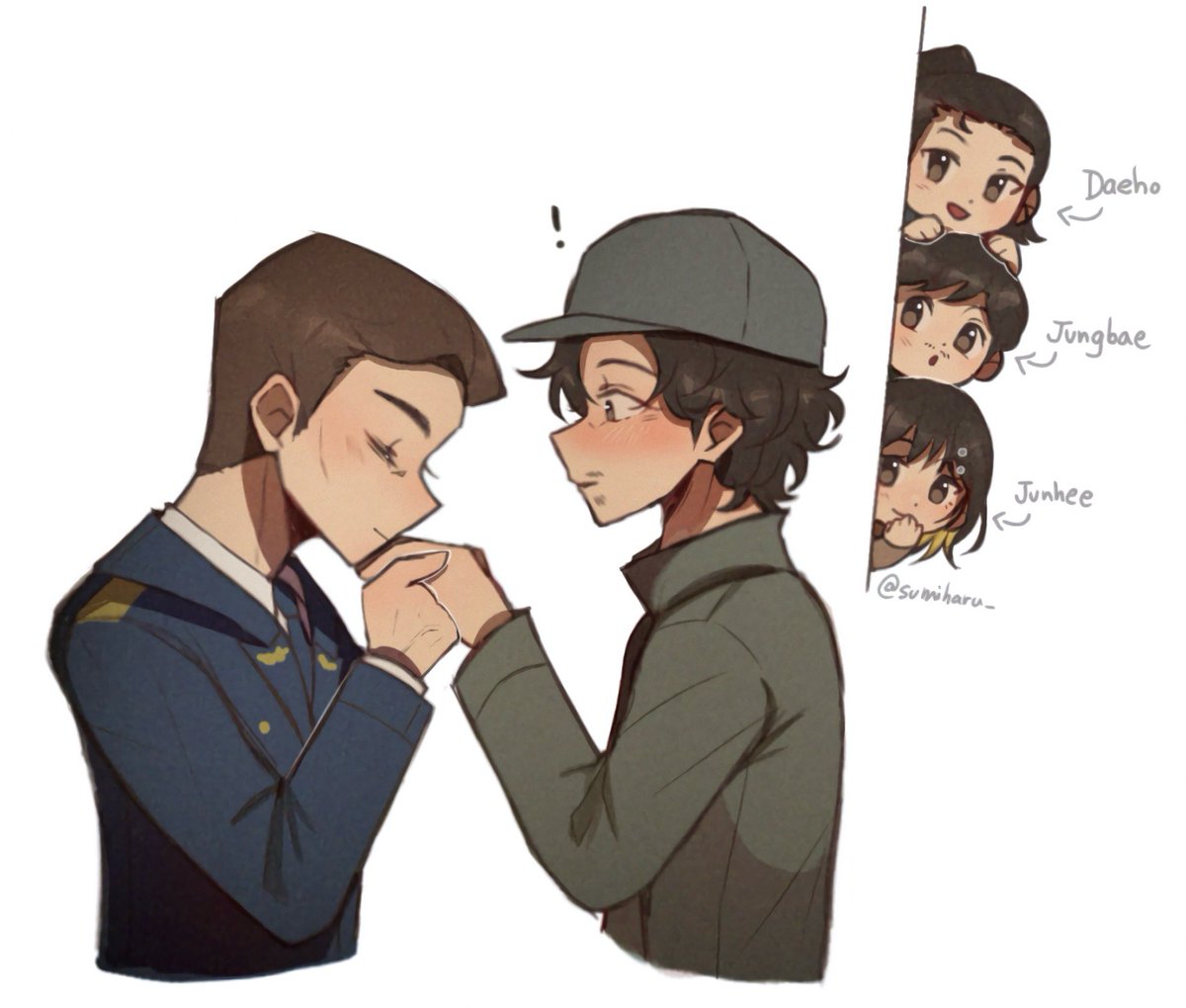 Peeking~ 👀
#inhun #001x456