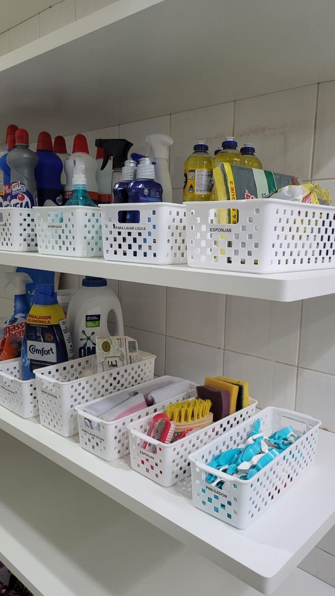 Organização da lavanderia para aproveitar espaço
a thread🧶