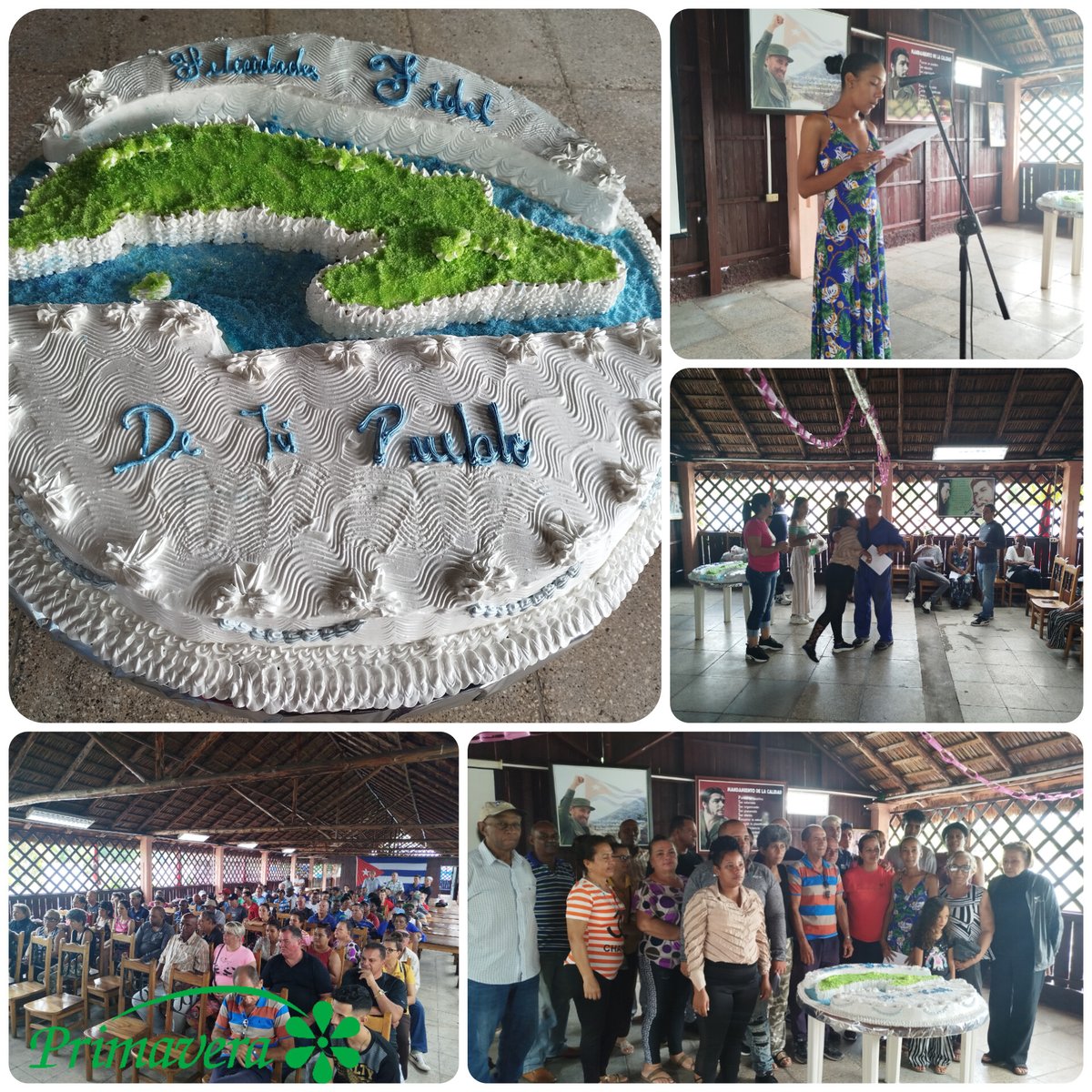 Desde <a href="/LacteoPRI/">Lacteo Pinar del Rio</a> festejamos el cumpleaños del comandante eterno.
#MinalXCuba
#PinardelRío