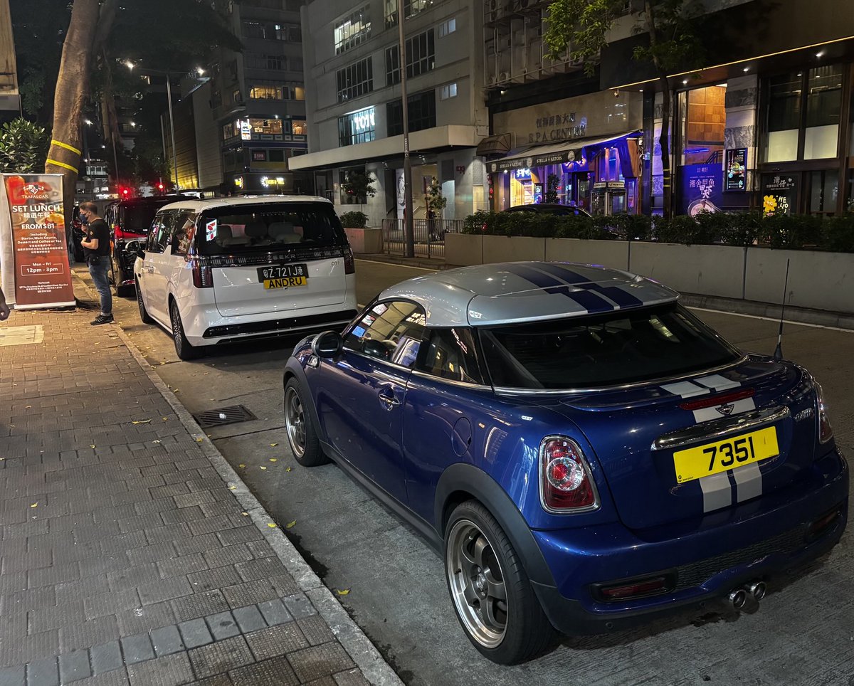 Sneaky two-fer ⁦<a href="/HKnumberplates/">Hong Kong number plates</a>⁩
