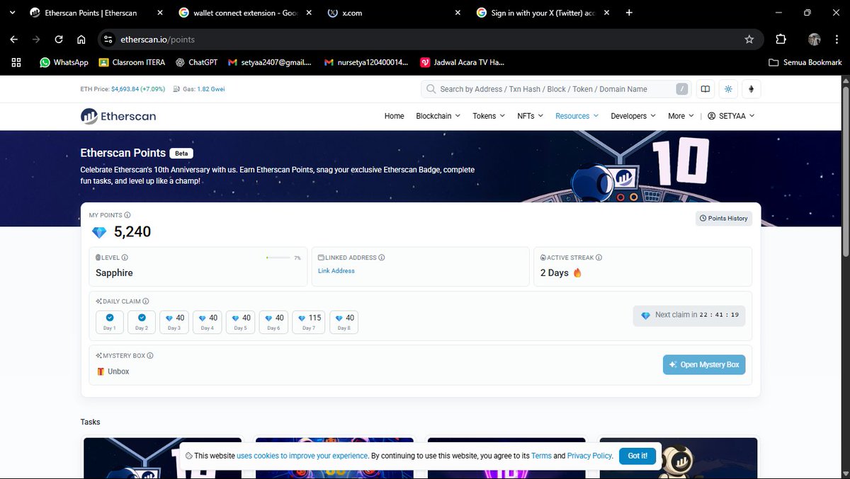 akuinc_'s tweet photo. In 2019, I purchased my first ETH feeling nervous, excited, and inexperienced. #Etherscan served as my guide through the unpredictable crypto landscape. I created an account, added several wallet addresses and tracked every transaction..

#10YearsofEtherscan 
@etherscan https://t.co/ZFrOqCCFUR