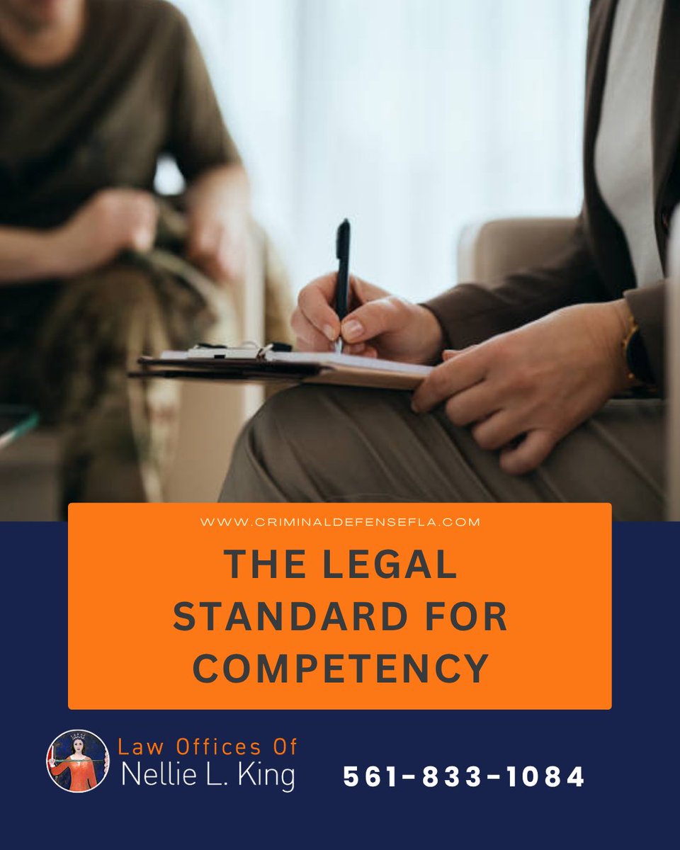 🧠 Competency to stand trial means understanding charges &amp; aiding in defense, not guilt. Mental illness can hinder this—justice needs intervention, not incarceration. 

🔗 Learn more: criminaldefensefla.com/blog/competenc…

#LegalCompetency #MentalHealthInCourt #ForensicPsychology