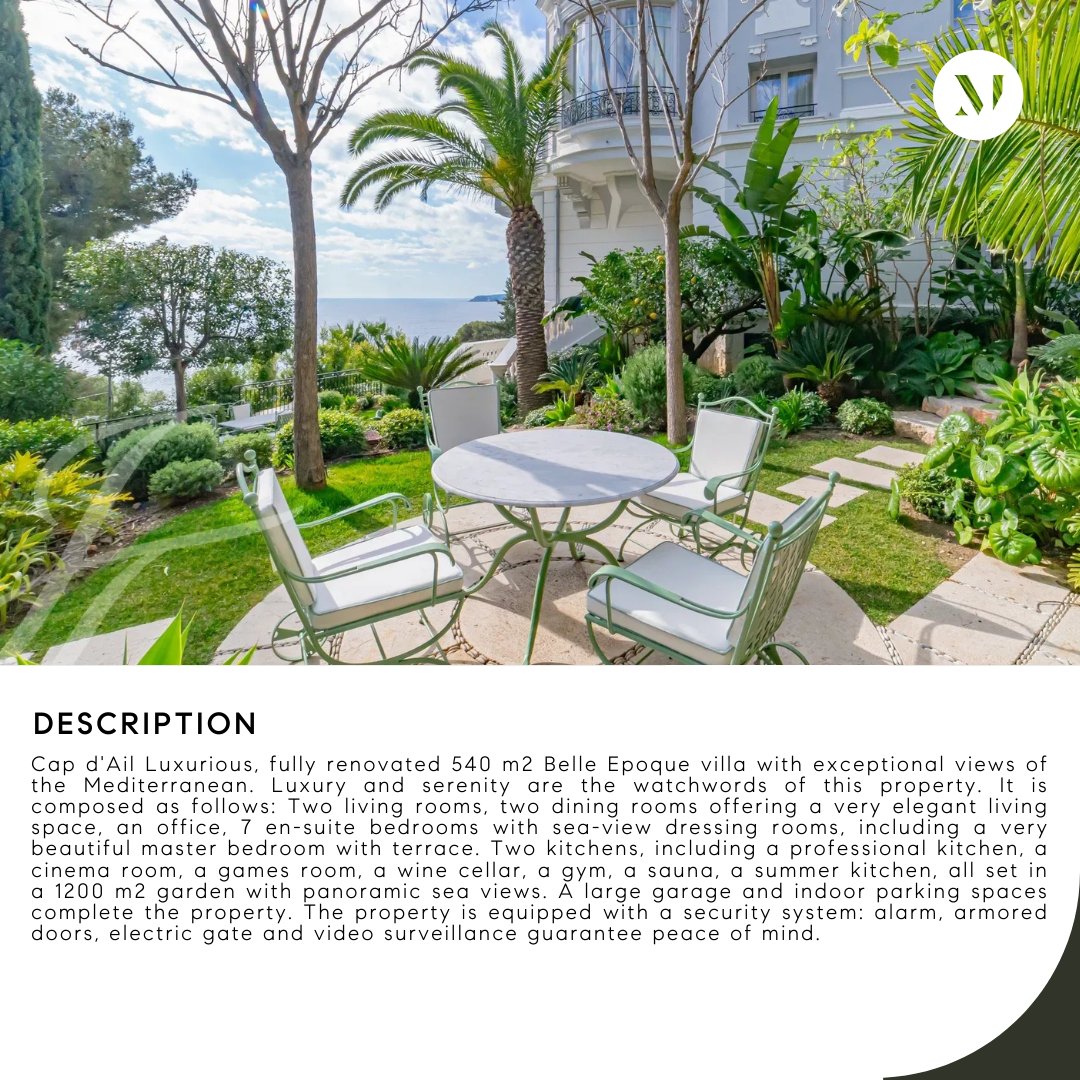 MGroupLuxury's tweet photo. 📍 Cap-d'Ail, France
👤 @mgroupluxury

Mathieu Rochette
📲 305-343-1438
📧 mr@compass.com

Browse more international listings. Link in Bio. 🌐

#internationallisting #capdail #france #frenchriviera #luxuryvilla #belleepoque #seaviewvilla #mediterraneanviews #coastalliving #mgroup https://t.co/yqwwkCzWZR