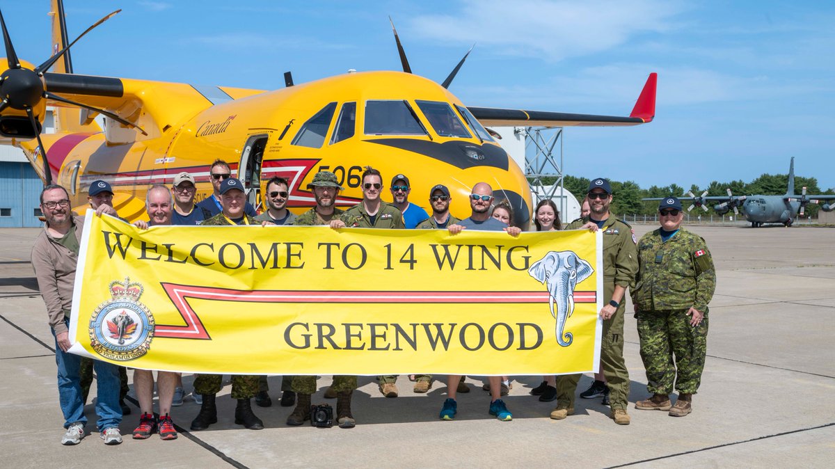 RCAF_ARC's tweet photo. Welcome to 14 Wing Greenwood, Kingfisher! The CC-295, Canada’s new fixed-wing #SAR aircraft, has arrived. #413Sqn continues their training to be mission-ready in 2026, boosting Canada’s #SearchAndRescue capability. https://t.co/bW5MEhBC1h