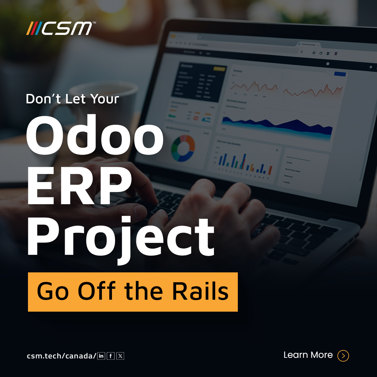 CSMTechCanada's tweet image. An Odoo ERP project can change your business or derail it. Avoid the pitfalls:
 ✅ Clear scope &amp;amp; phased rollout
 ✅ Keep teams engaged
 ✅ Focus on business value

CSM Tech keeps Odoo projects on track, on time &amp;amp; on budget.
#OdooERP #ERPProject  #EnterpriseSolutions  #CSM #Canada