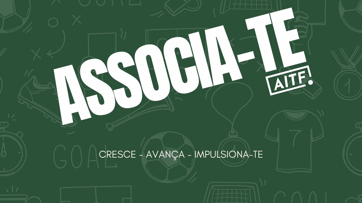 Associa-te. Cresce. Avança. Impulsiona-te.

Plano Básico GRÁTIS na AITF para treinadores de futebol ibero-americanos.

💡 Networking, aconselhamento e descontos para o teu desenvolvimento profissional.

👉 aitfut.org/asociate
#AITF #Futebol #Treinadores #Networking