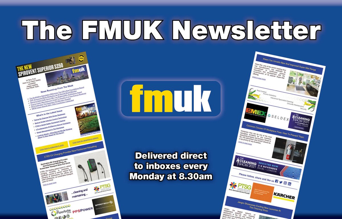 🚨ICYMI🚨 – The latest FMUK e-newsletter📆can be seen here: bit.ly/FMUK-2Aug2025, featuring LiGHT 25, <a href="/assaabloyent_uk/">ASSA ABLOY Ent UK</a>, <a href="/karcheruk/">Kärcher UK</a>, <a href="/KeytrackerUK/">Keytracker Ltd</a>, and <a href="/PTSG_LTD/">PTSG LTD</a>.

To receive the latest FMUK news &amp; innovations to your inbox every Monday, sign up at👉 fmuk-online.co.uk/latest-digital…