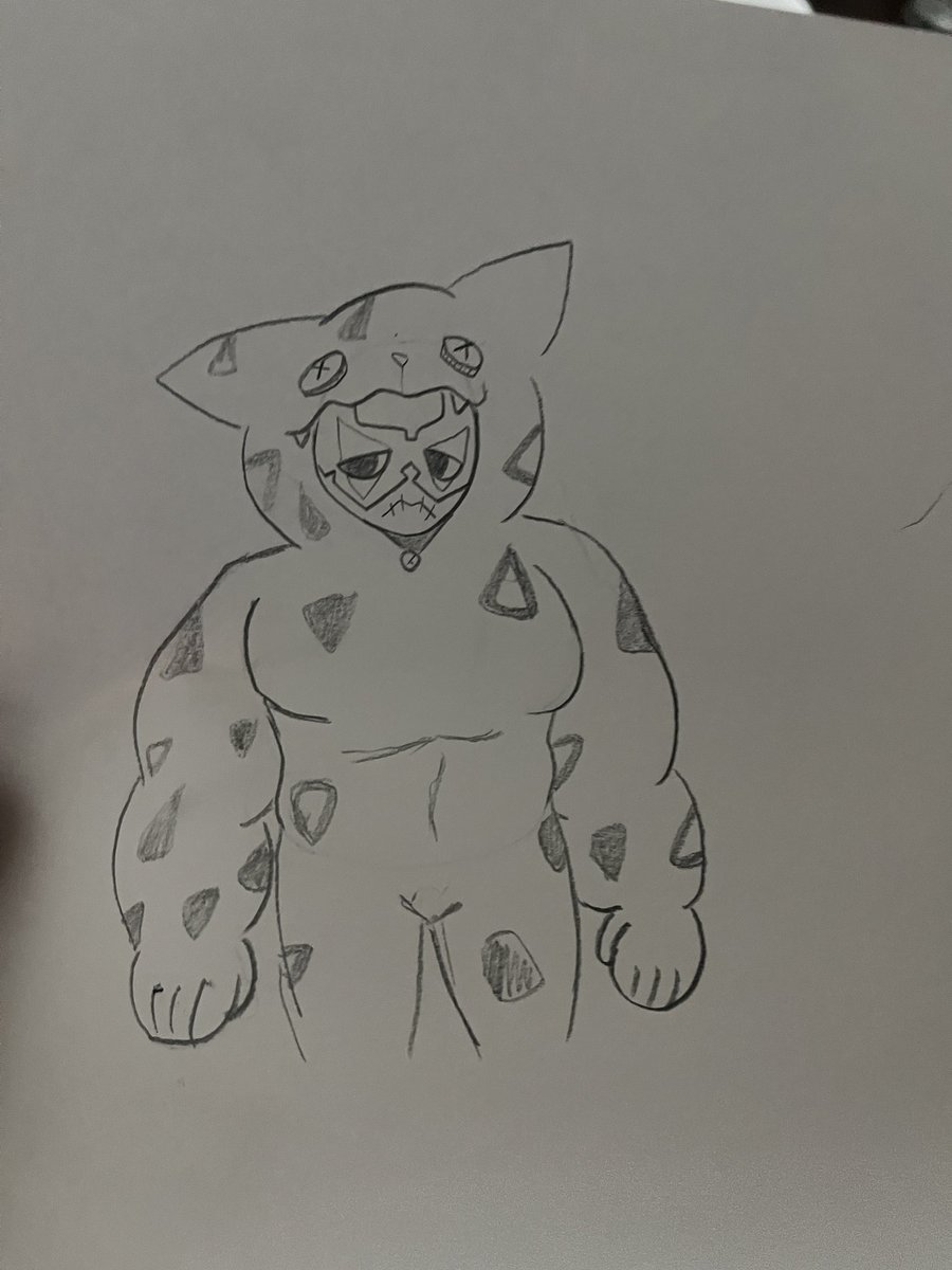 Bane in Jaguar onesie 🥺