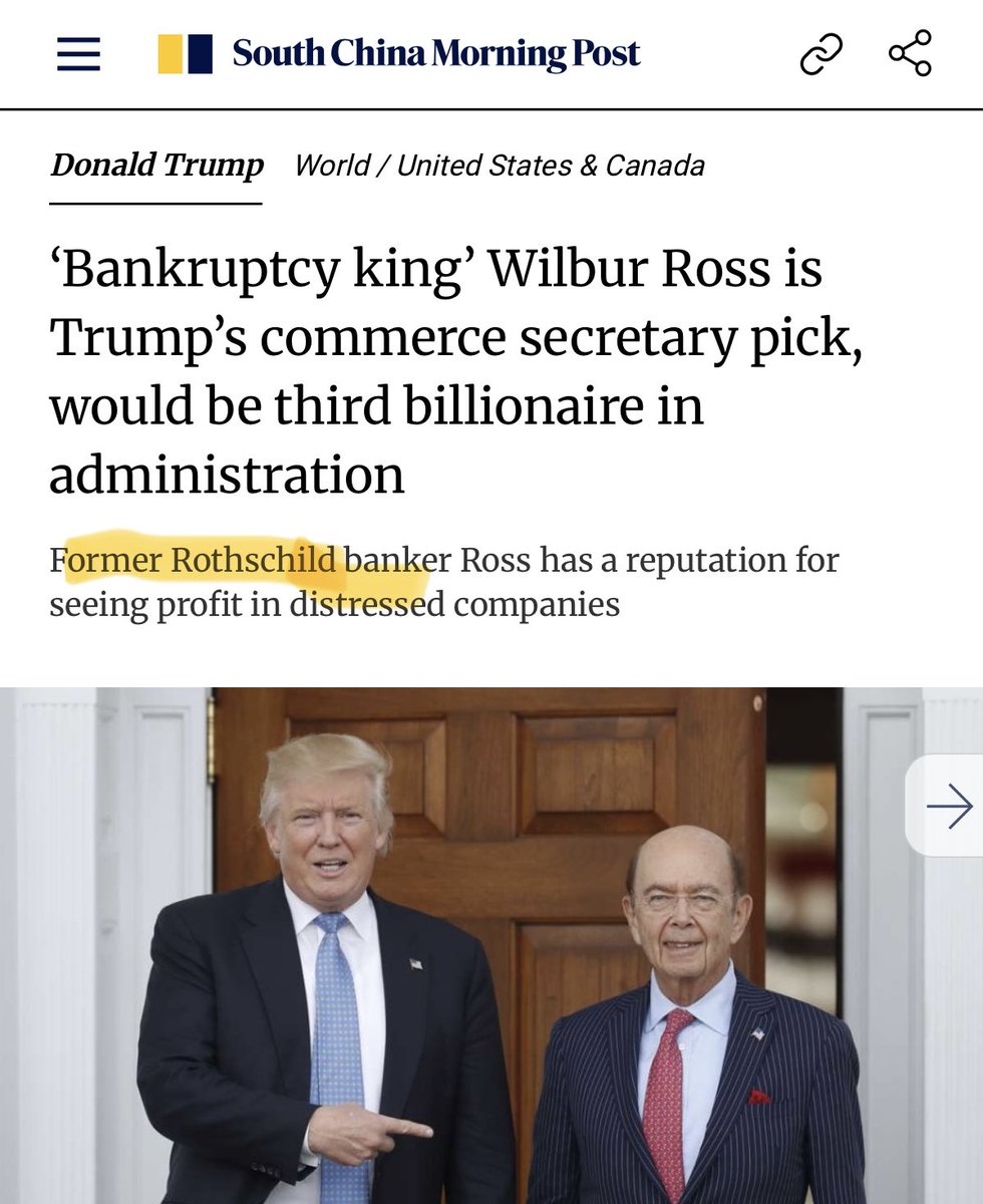 In the early 90’s, when Trump was facing bankruptcy, who bailed him out?

The Rothschild bank….

He has been owned by jews for quite some time…