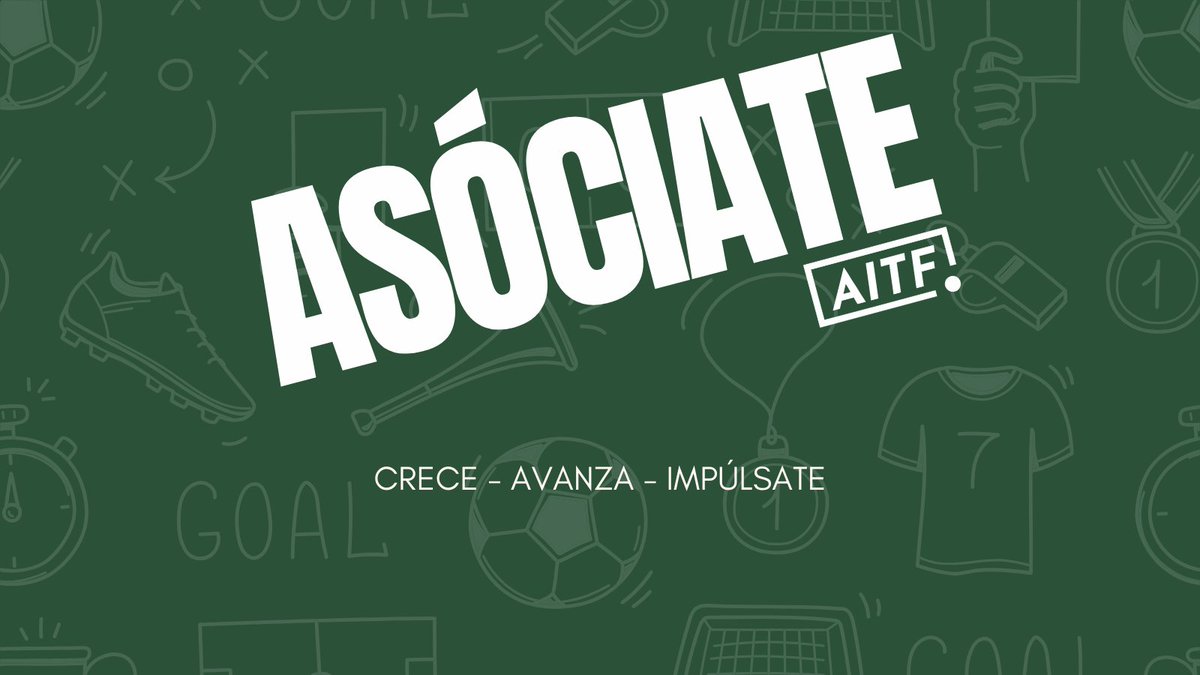 Asóciate. Crece. Avanza. Impúlsate.

Plan Básico GRATIS en la AITF para técnicos de fútbol iberoamericanos.

💡 Networking, asesoramiento y descuentos para tu desarrollo profesional.

👉 aitfut.org/asociate

#AITF #Fútbol #Entrenadores #Networking #DesarrolloProfesional