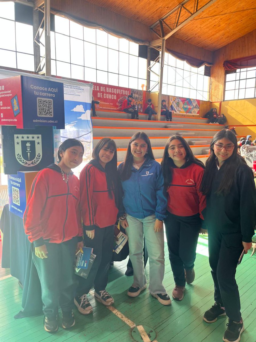 AdmisionUdeC (@admisionudec) on Twitter photo #AdmisiónUdeC 2.864 estudiantes conocieron la <a href="/udeconcepcion/">Universidad de Concepción</a> en las ferias organizadas por el Colegio Almondale, Colegio San Ignacio Concepción, Colegio Santa Cruz de Loncoche, Liceo Caupolicán de Los Álamos, Liceo Atenea de Cunco y del Liceo Alonso de Ercilla y Zúñiga de Cañete #AdmisiónUdeC 2.864 estudiantes conocieron la <a href="/udeconcepcion/">Universidad de Concepción</a> en las ferias organizadas por el Colegio Almondale, Colegio San Ignacio Concepción, Colegio Santa Cruz de Loncoche, Liceo Caupolicán de Los Álamos, Liceo Atenea de Cunco y del Liceo Alonso de Ercilla y Zúñiga de Cañete