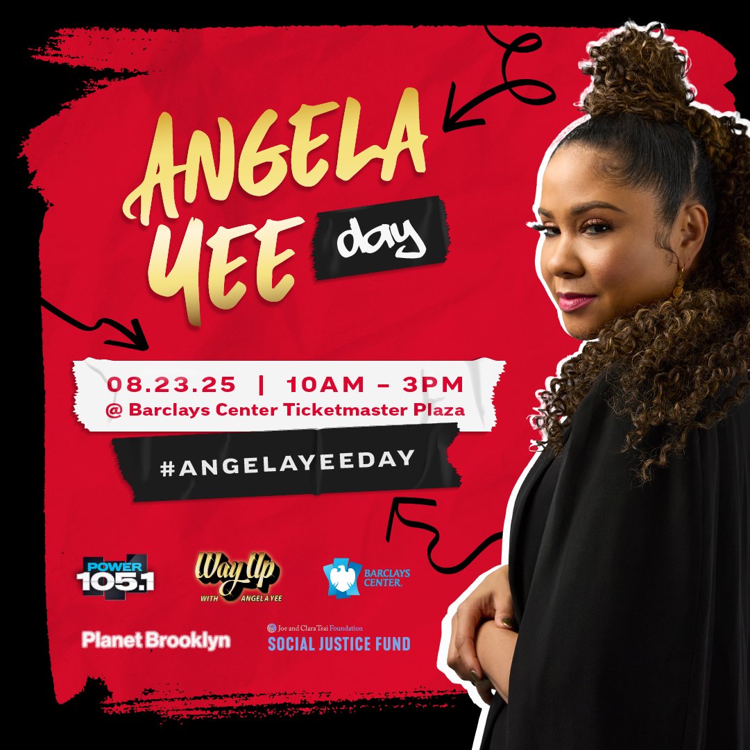 Angela Yee Day returns on August 23, 2025, from 10 AM to 3 PM at the Barclays Center Ticketmaster Plaza. This special event brings the community together to celebrate culture, inspire connection, and highlight positive change. Join us for a day of empowerment and unity.