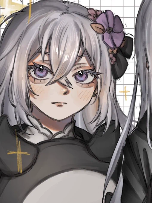 大昔に描いたアズサちゃん #ブルアカ #白洲アズサ