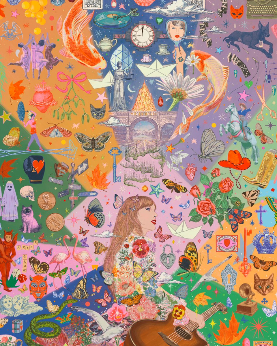 annahiggie's tweet photo. Some details from World of Taylor - a brand new 1000 piece jigsaw puzzle inspired by the life and work of @taylorswift13  🧩 
Published by @LaurenceKingPub 📚 

https://t.co/8EN7PJtMhG

#taylorswift #swifties #erastour 

🫶 https://t.co/Xl3CvNlPBi